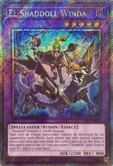 El Shaddoll Winda (Regular Art) - RA04-EN052 - Platinum Secret Rare - 1st Edition